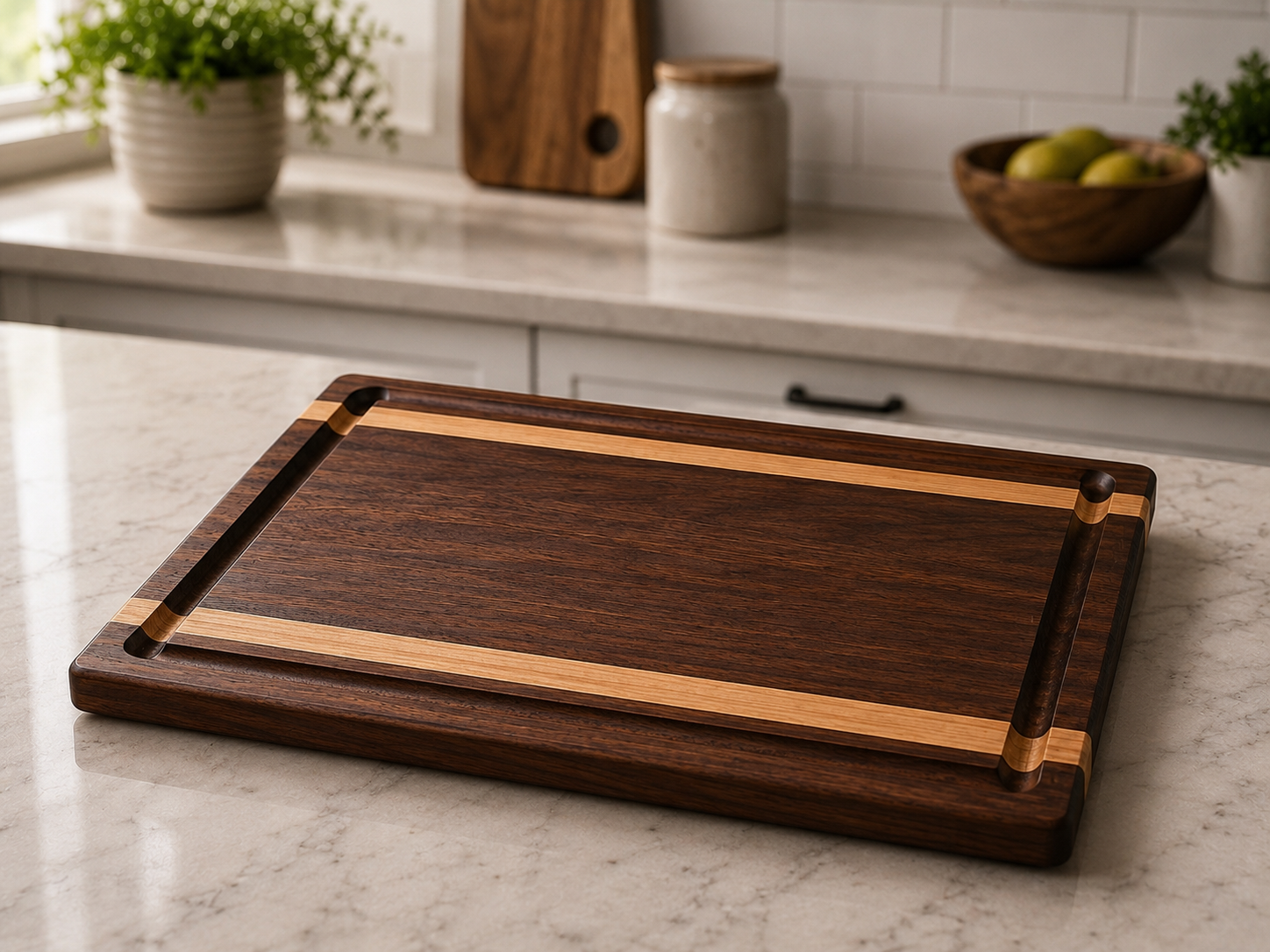 Walnut Edge Grain